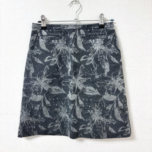 Shadow Floral Mini Skirt