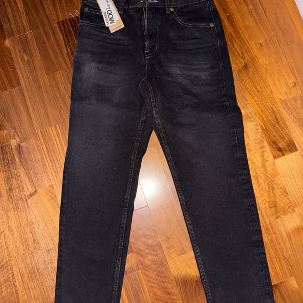 모드나인 블랙 데님 29사이즈