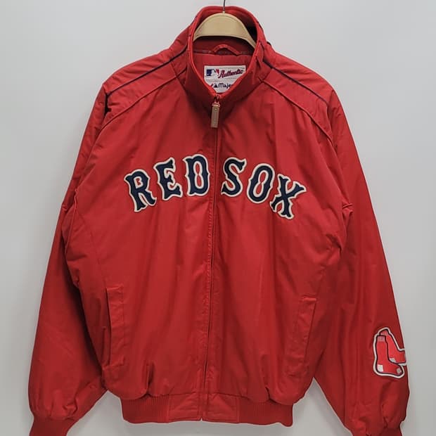 마제스틱 MLB 보스턴 레드삭스 덕아웃 선수용 자켓 