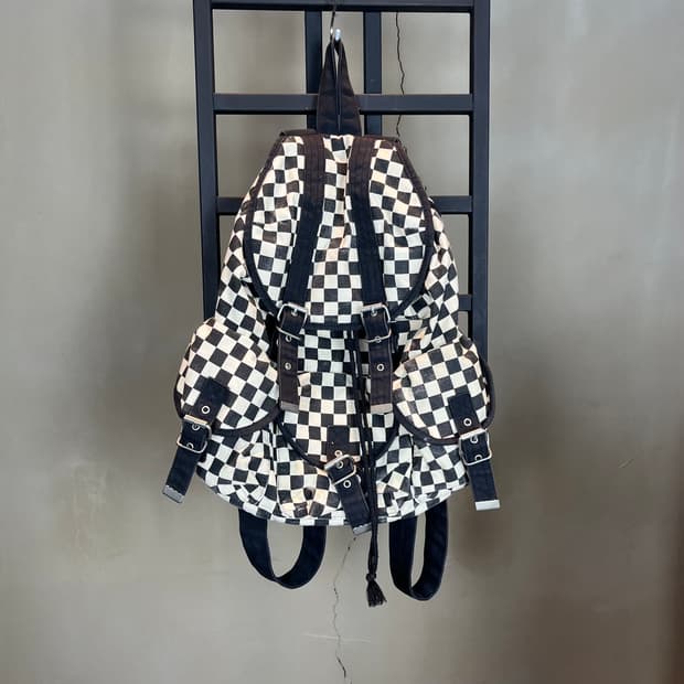 체커보드 쓰리 백팩 