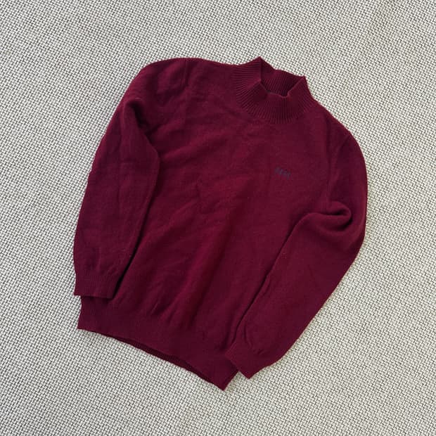 140 닥스 키즈 반목 캐시미어 니트 0424D