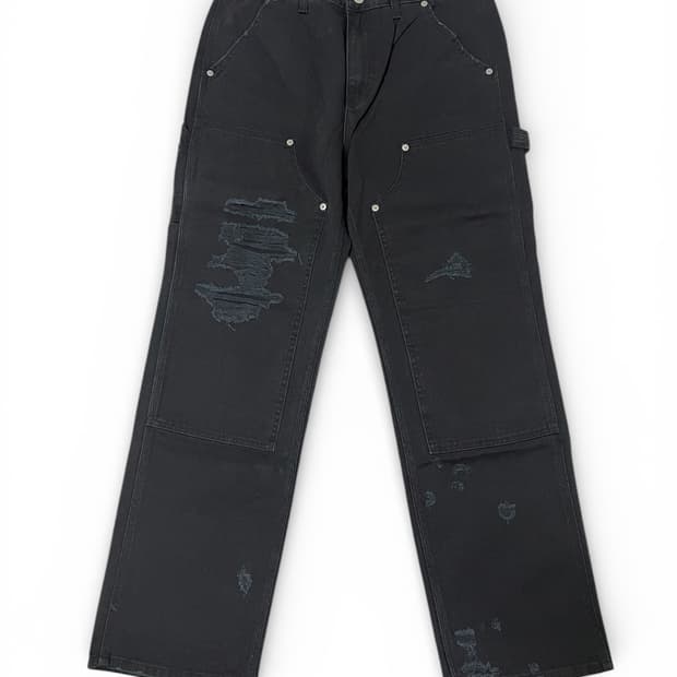 HTAE 80s Damaged Double Knee Pants 2(32)