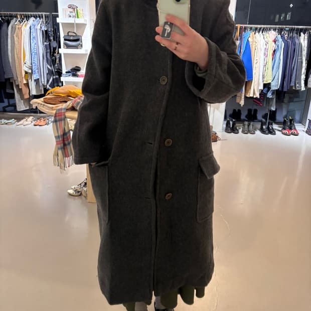 Vintage Giuliano Fujiwara Wool Coat
