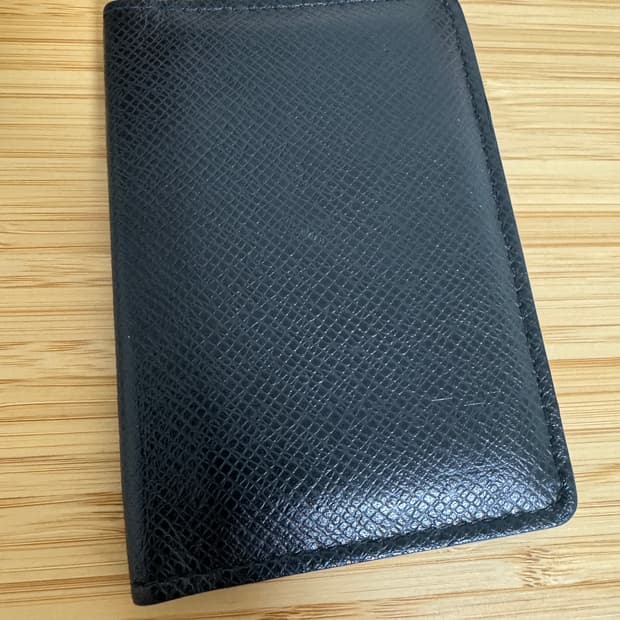 [F] 루이비통 포켓 오거나이저 타이가 레더