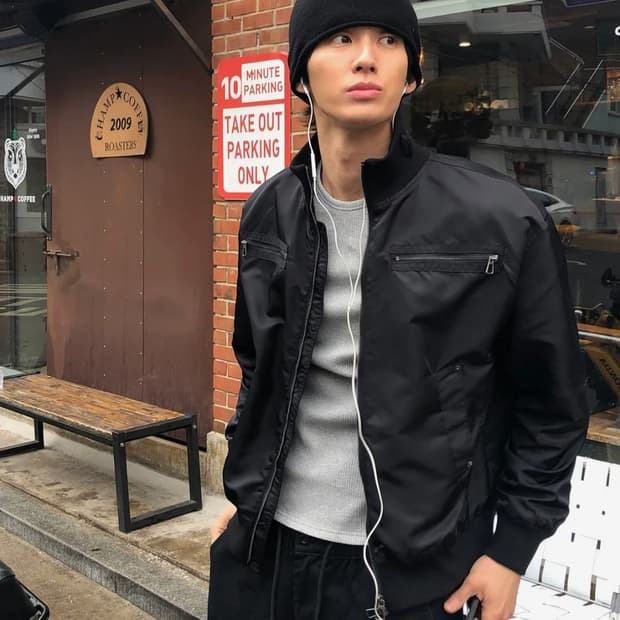 (개개개개개개급처) 데이 크롭 버클 블루종 자켓
