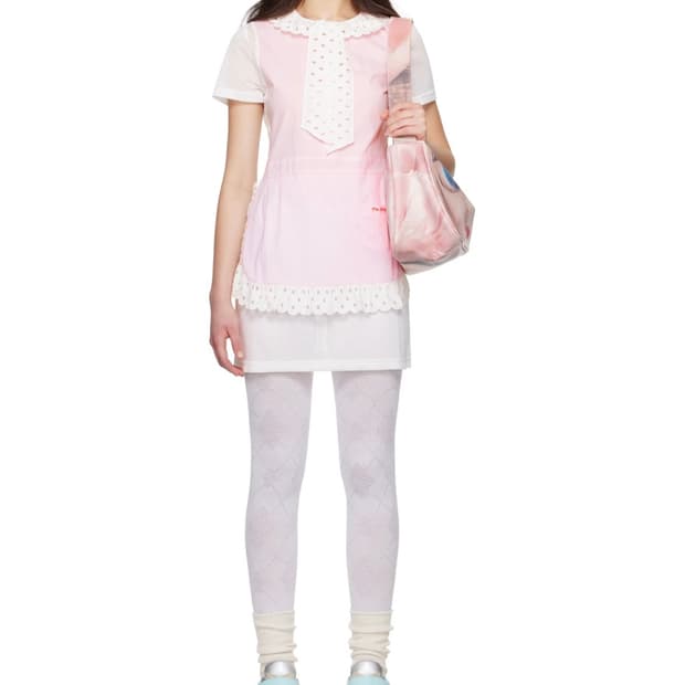 I'M SORRY JennyFax Apron Minidress