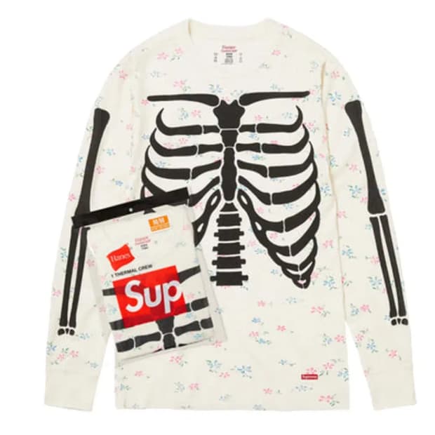 슈프림 헤인즈본즈플로럴