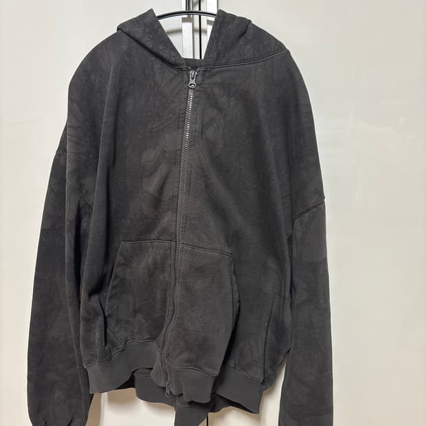 무신사 크롭 후드집업