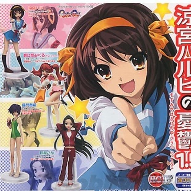 개당판매) 고전 피규어 스즈미야 하루히 7종