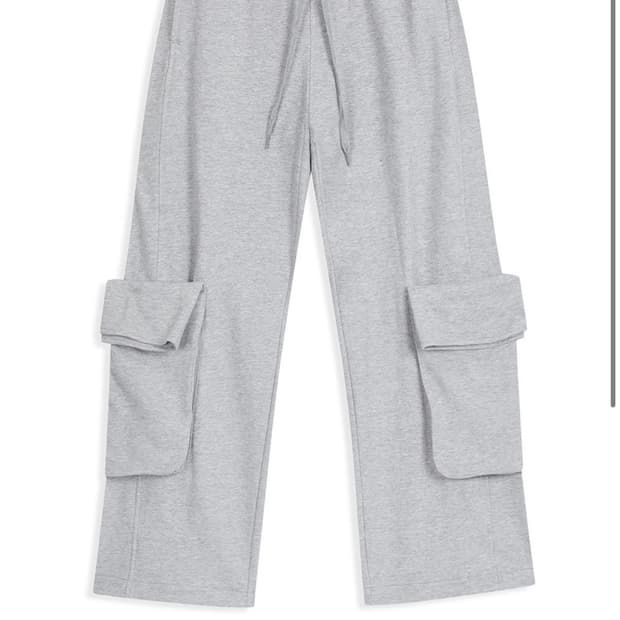 오픈와이와이 ROLLED WAIST SWEAT CARGO PANTS