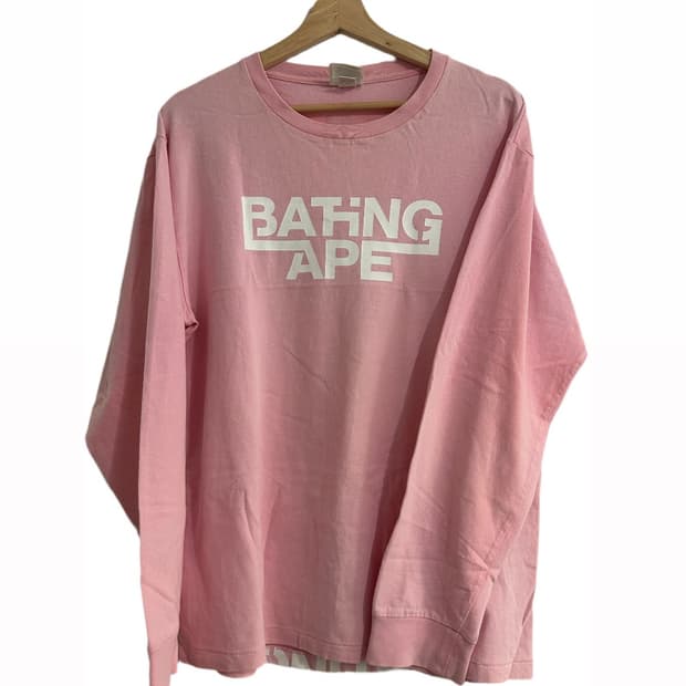 Bape longsleeve (pink)