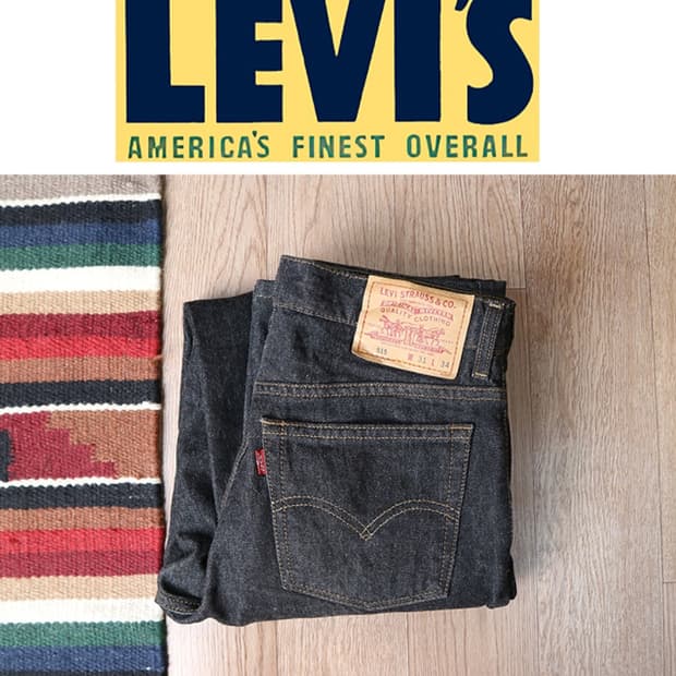 
일본판 90s levis 리바이스 515 빈티지 흑청데님 30사이즈 