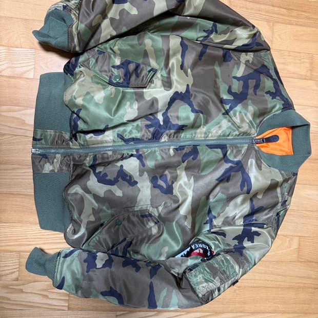 알파인더스트리 카모 ma-1