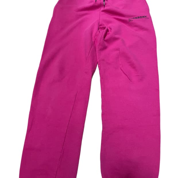 Super dry 핫핑크 조거