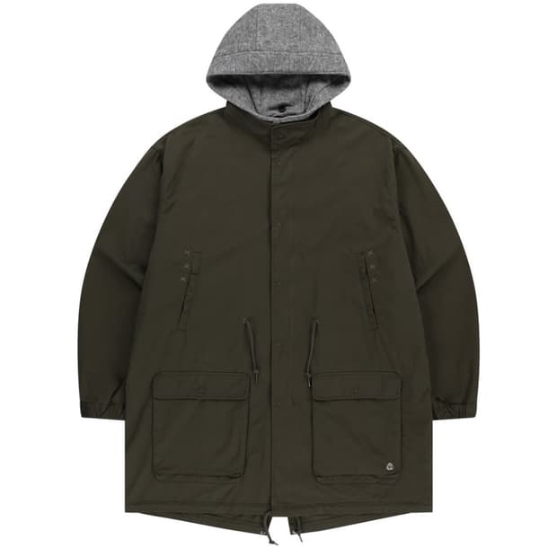 코이세이오 워시드 밀리터리 야상 자켓 카키