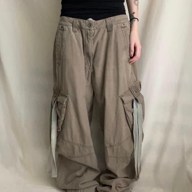 스트랩 카고 팬츠