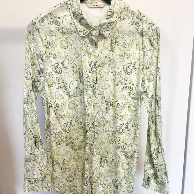 BCBG 코튼 블라우스