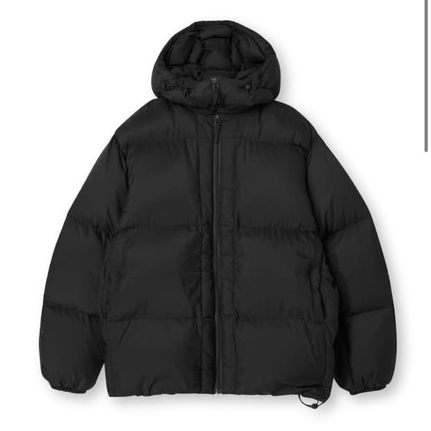누마레 ee MENS DOWN PARKA 블랙 다운패딩 M size