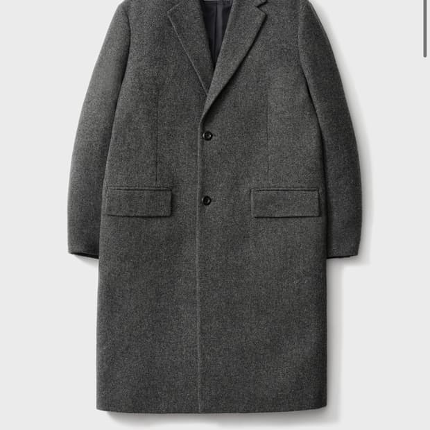 포터리 울 싱글 브레스티드 코트 새상품 2사이즈