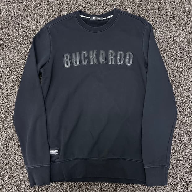 BUCKAROO 버커루 맨투맨 블랙 M
