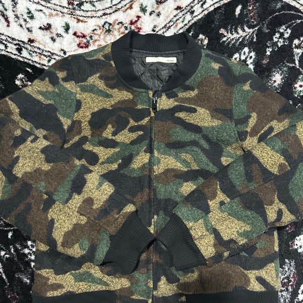 MOUSSY 마우지 카모 플리스 집업 자켓 1