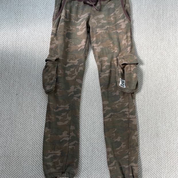 Dickies 카모 카고 스웨트 조거팬츠