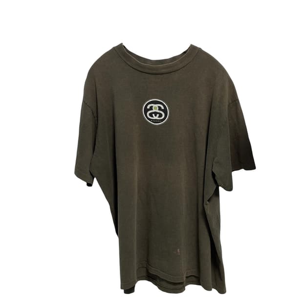 90s Stussy Double S Logo Short-Sleeve