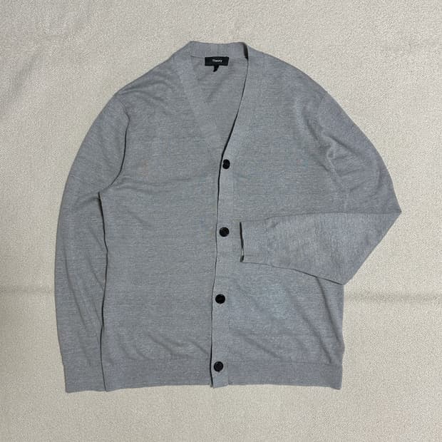 띠어리 퍼시픽 린넨 라루스 가디건