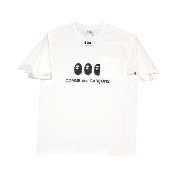Bape X Comme des garcons 베이프 X 꼼데가르송 반팔