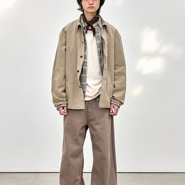 해칭룸 초어 자켓 올리브 4사이즈