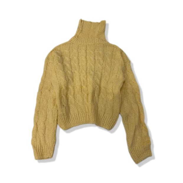 옐로우꽈배기폴라니트