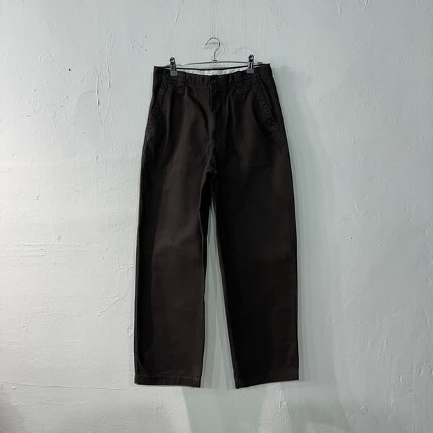 유니클로U 브라운 치노팬츠 28