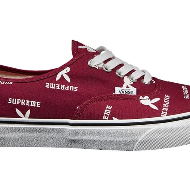 2014ss Supreme x Vans Playboy