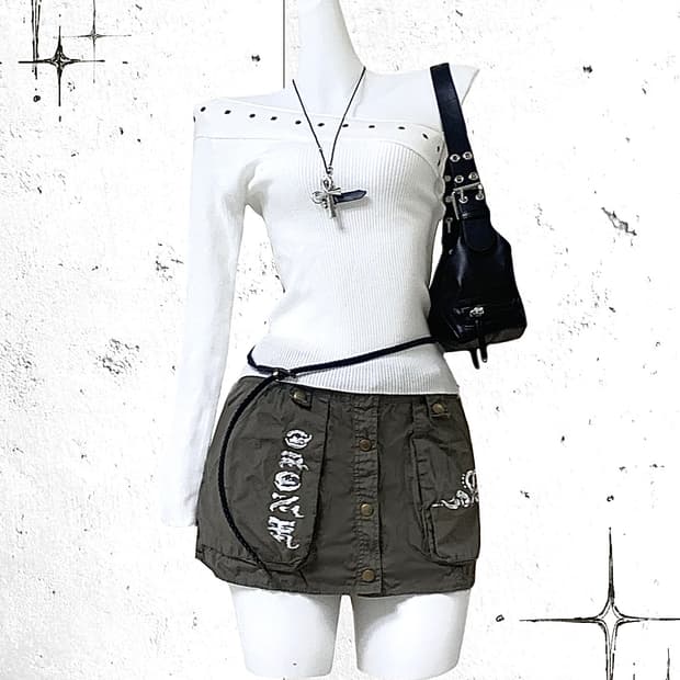 Y2k Off-shoulder