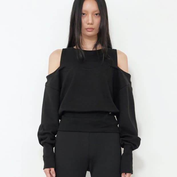 보헤미안서울 레이어드 스웻셔츠 layered sweat shirt