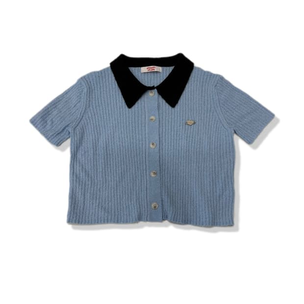 ordinary holiday short-sleeved knitwear