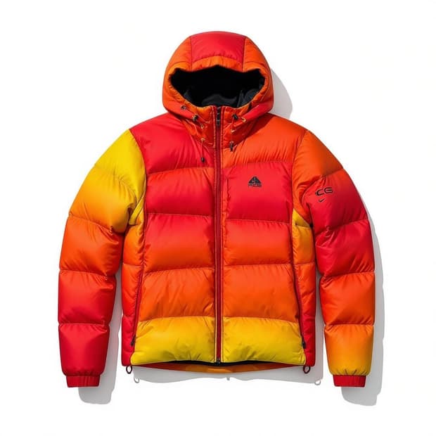 나이키 acg sunburst 선버스트 패딩 자켓 M