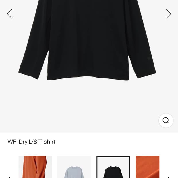 골드윈 WF-Dry L/S T-shirt 새상품