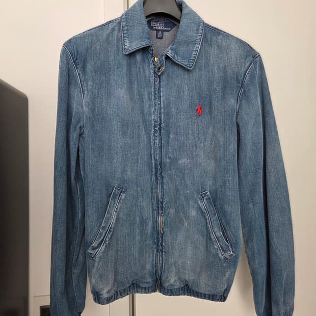 폴로 베이포트 데님 자켓 s 사이즈 판매합니다.