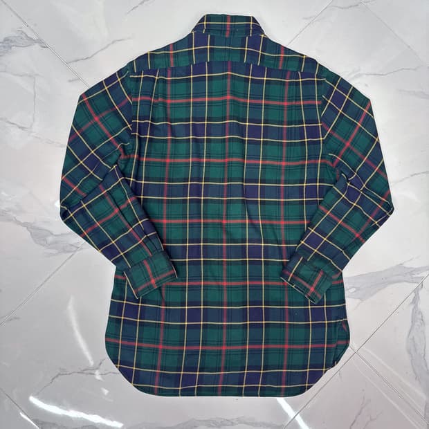 •POLO 체크 셔츠 커스텀핏