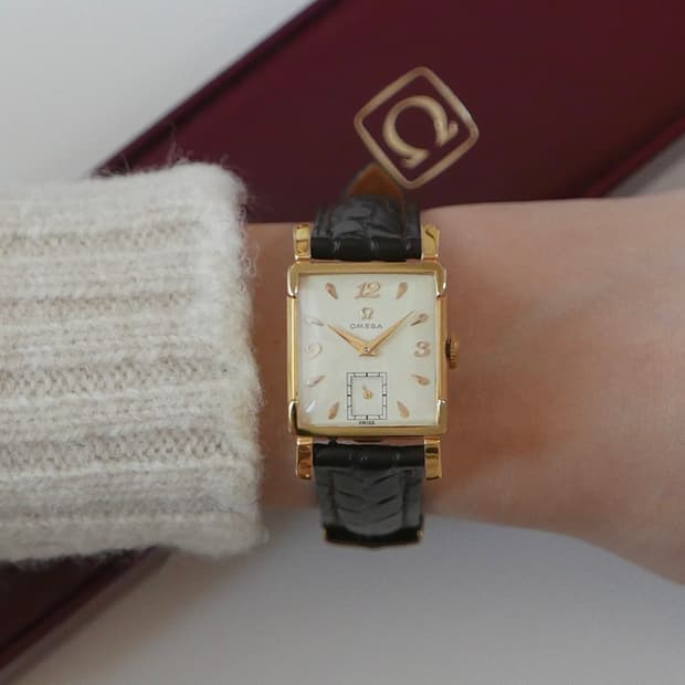 오메가 빈티지 탱크 스몰세컨즈 / 남녀공용