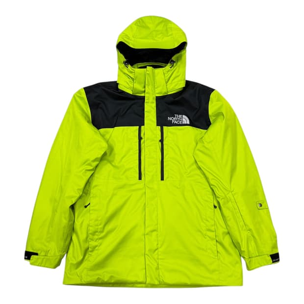 노스페이스 네온 형광 바람막이 자켓 XL 105