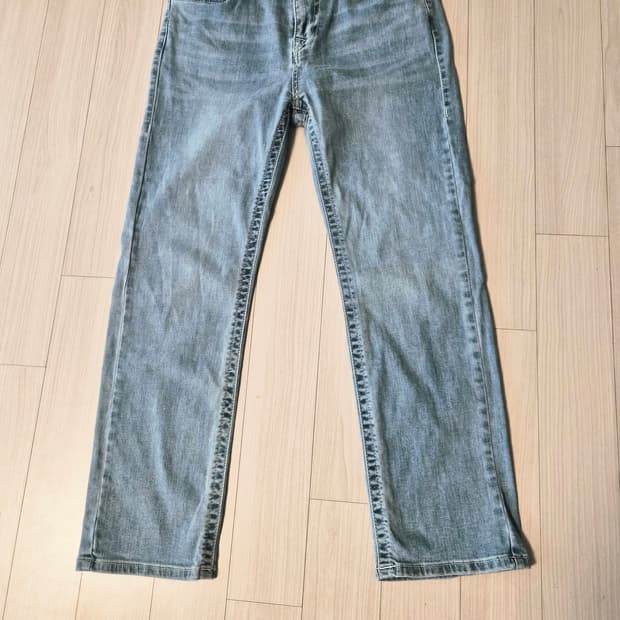 트루릴리전 섹션 로우시트 데님팬츠(30)