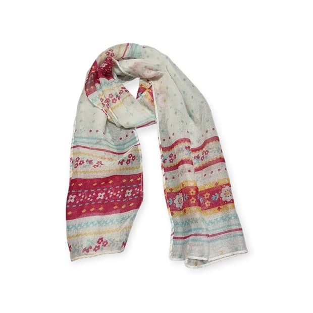 (사은품) 모리걸 플라워 미디 스카프