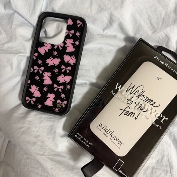 와일드플라워 버니 케이스 14pro