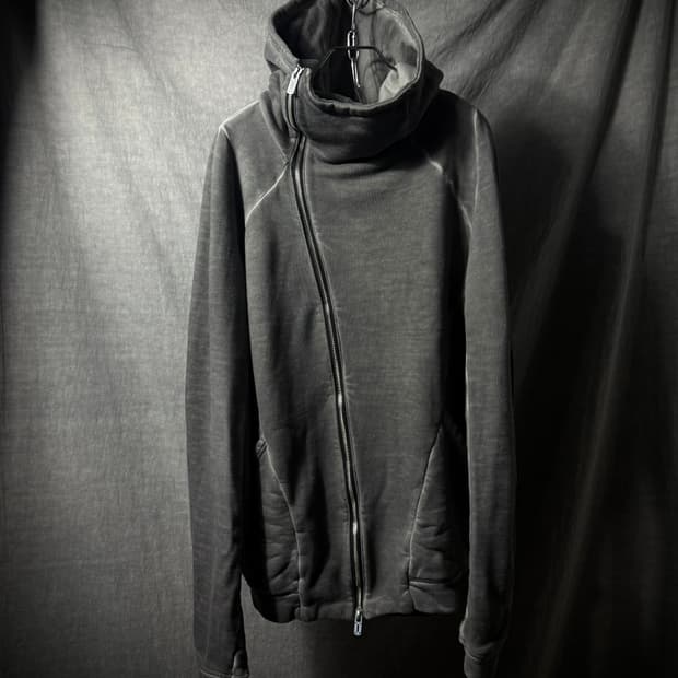 SADDAM TEISSY Asymmetric Zip Hoodie