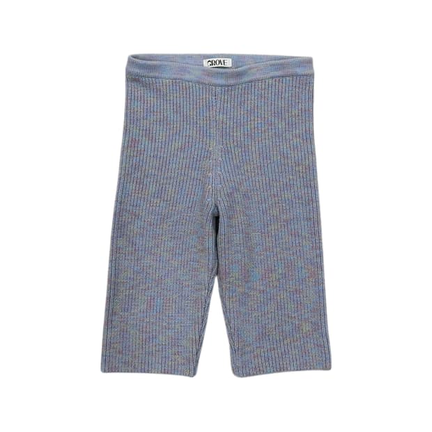 GROVE 그루브 차정원 피드 니트 팬츠 바지 블루