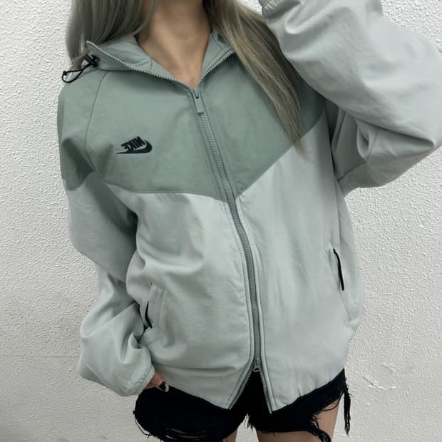 나이키 윈드브레이크 후드 바람막이 XL