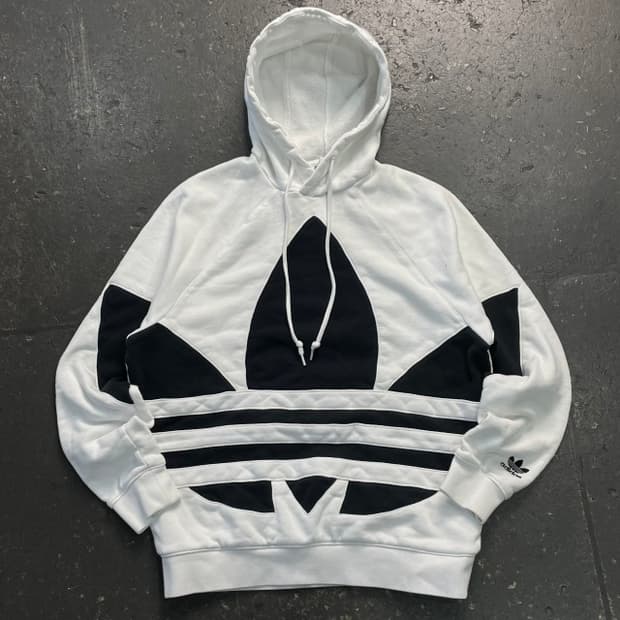 100 아디다스 빅로고 후드티