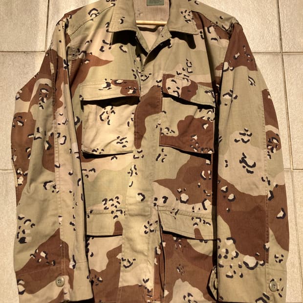 초코칩 데저트카모 bdu 자켓 S/R 100-105